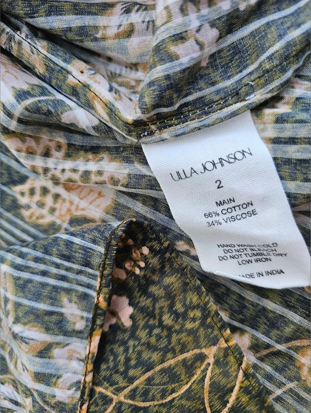 Ulla johnson tillie Balsam floral  Long Sleeve Blouse
